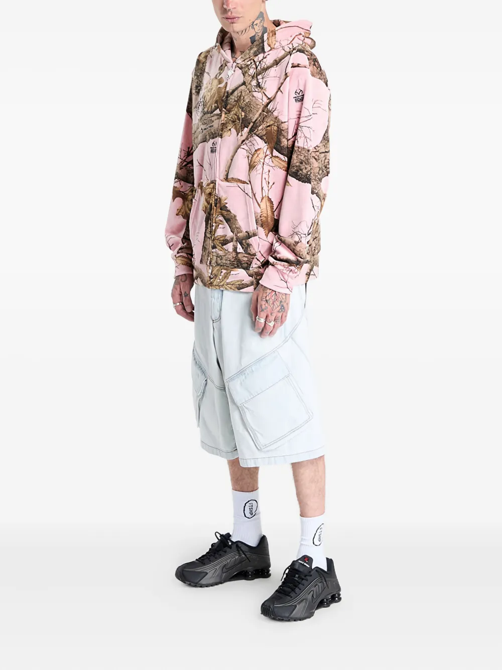 Pleasures tree-print zip-up hoodie | Hoodies | Image 2