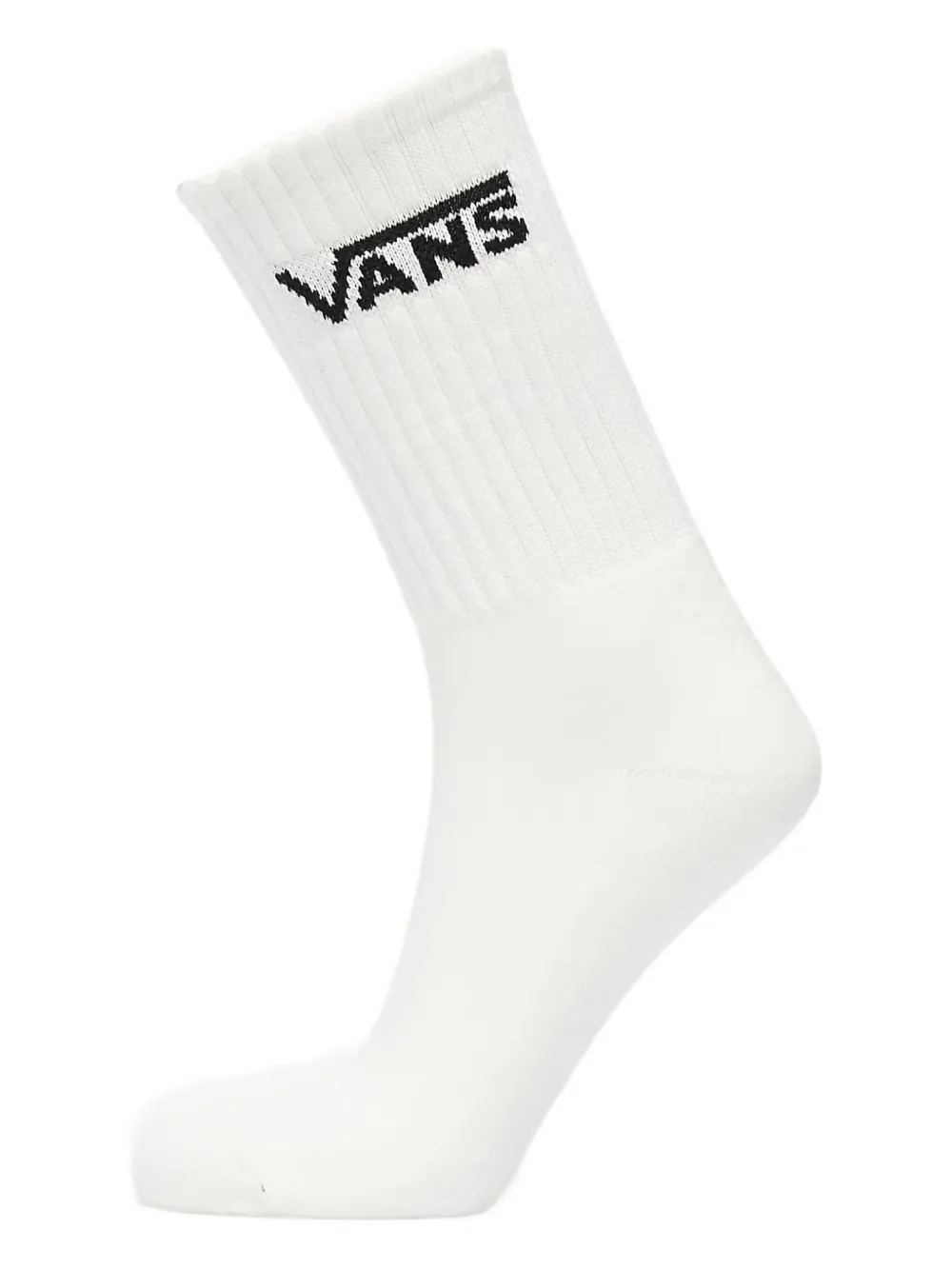 Vans Logo Crew Three-pack Socks In White