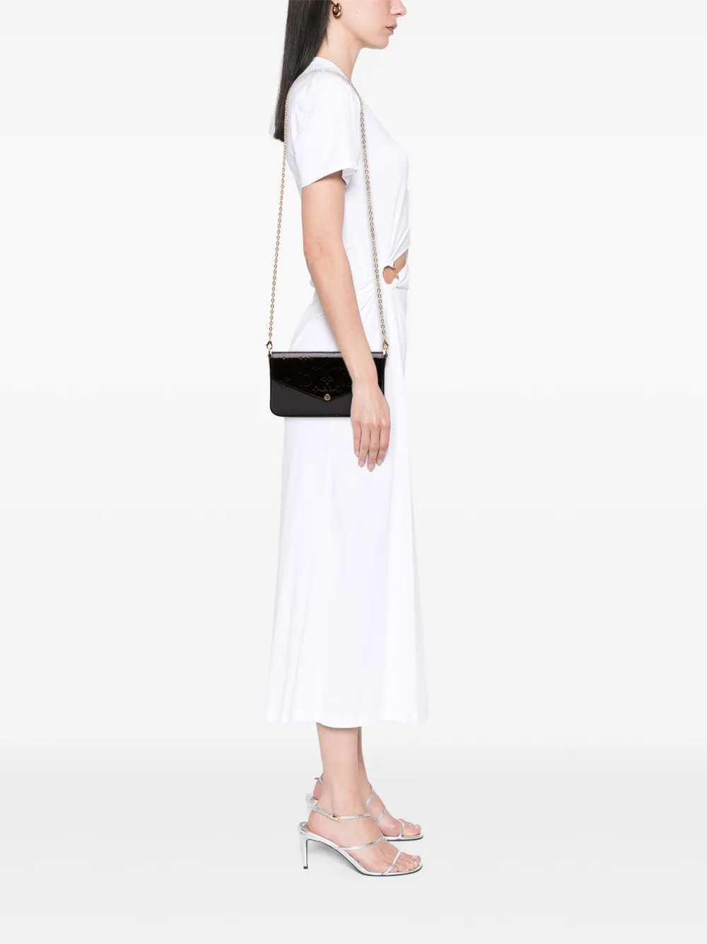 Louis Vuitton Pre-Owned 2021-2025 Monogram Vernis Pochette Felicie crossbody bag | Pre-Owned | Image 2