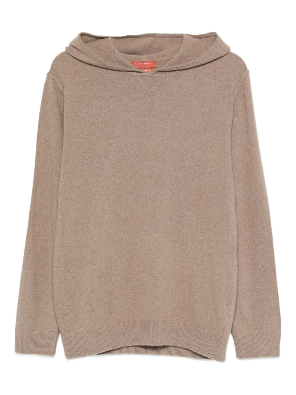 Daniele Fiesoli cashmere hoodie | Neutrals | Image 1