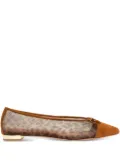 Aquazzura leopard-print flats - Brown