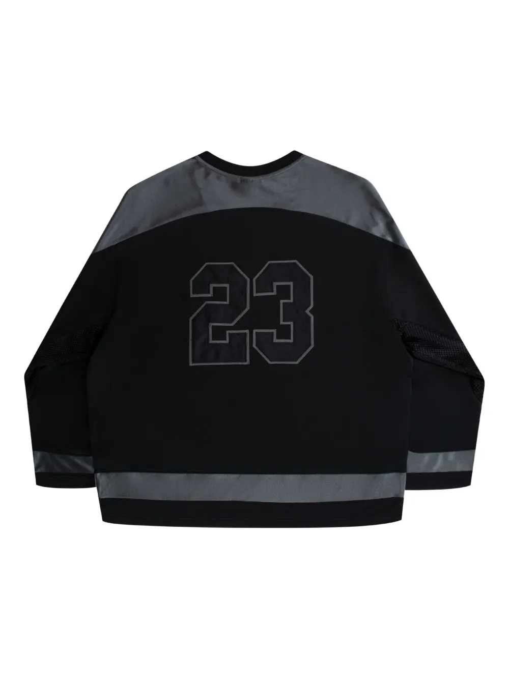 Jordan Brooklyn hockeyshirt met V-hals - Zwart