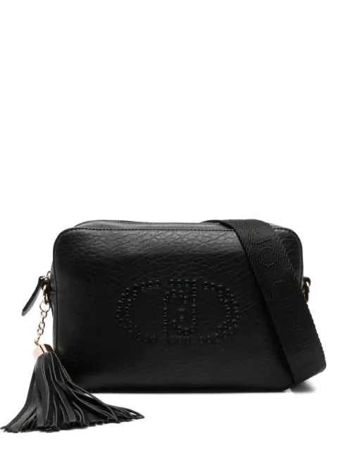 LIU JO embossed-logo tote bag