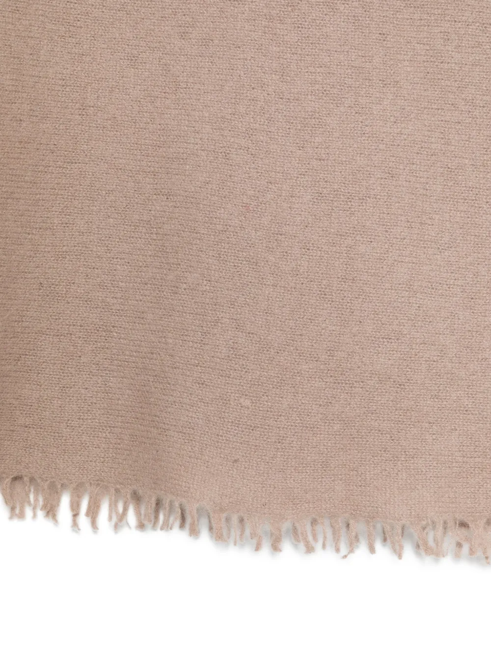 Frayed-Edge Cashmere Scarf