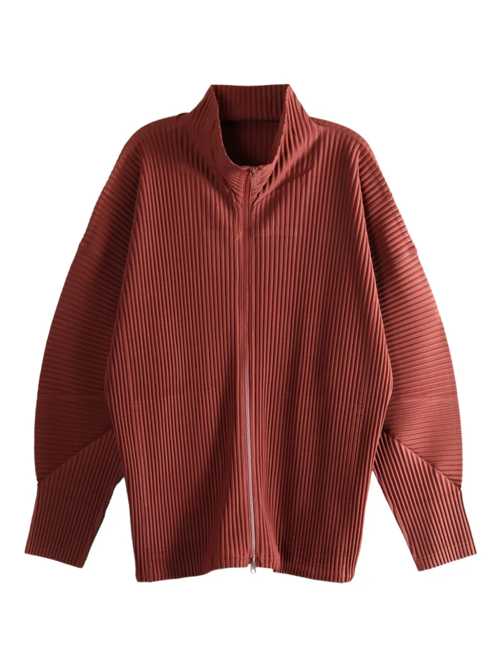 Homme Plissé Issey Miyake Monthly Colors: August pleated zip-front jacket | Image 1