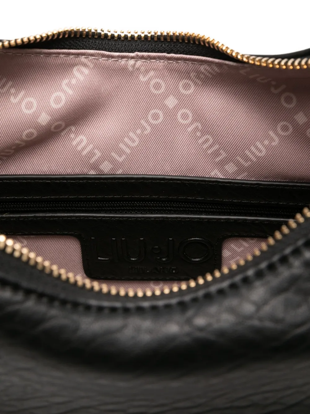 Liu •jo Versatile Shoulder Bag Tassel Detail In Black