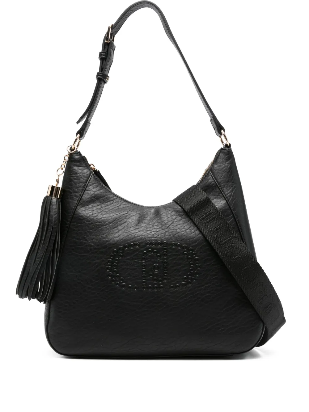LIU JO logo-detail tote bag | Black | Image 1