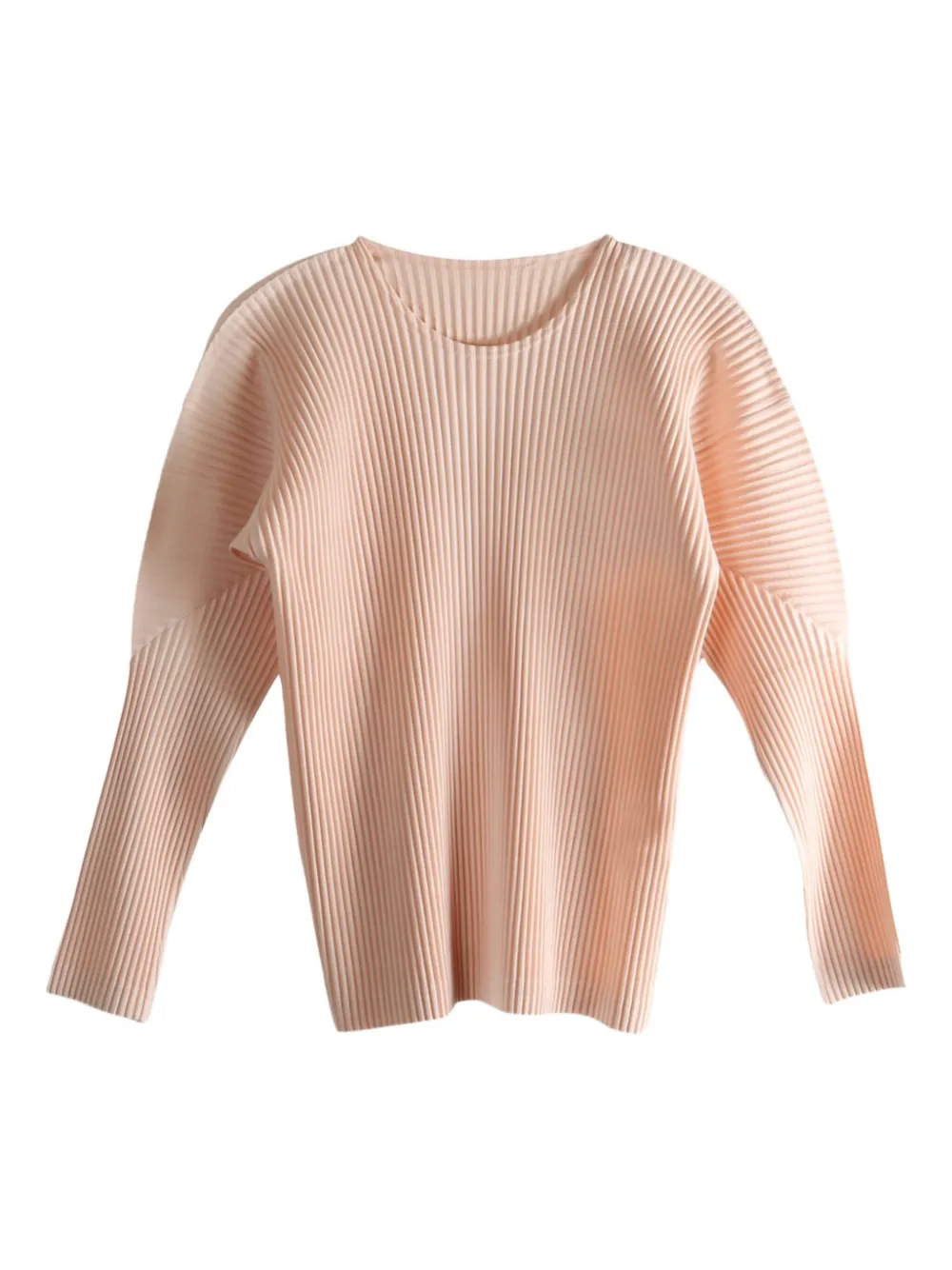 Homme Plissé Issey Miyake Color Pleats long-sleeve T-shirt | Neutrals | Image 1