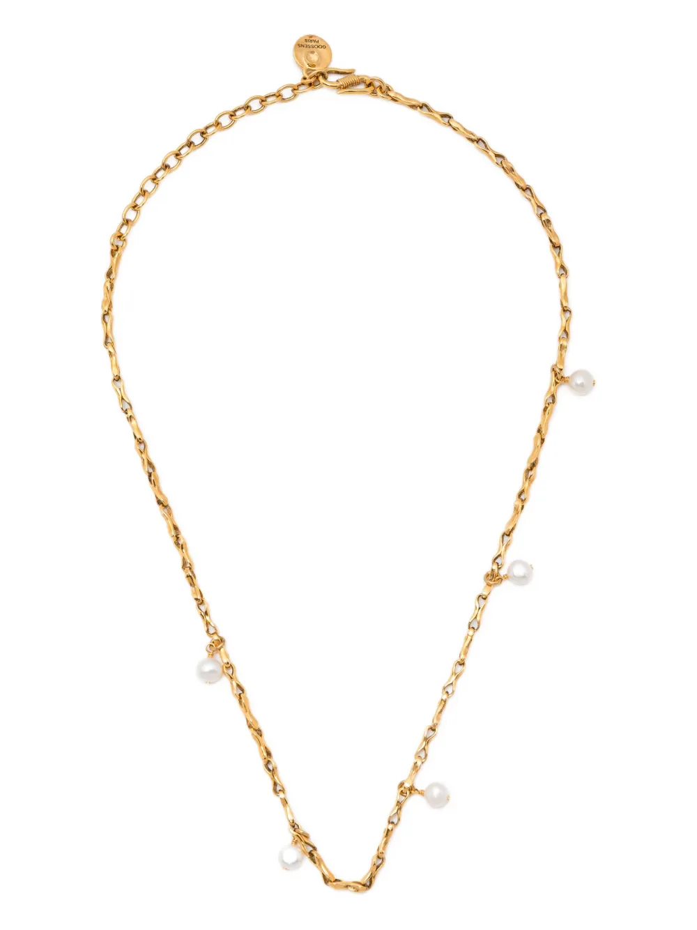 Goossens Riviera Pearls Tassel necklace | White | Image 1