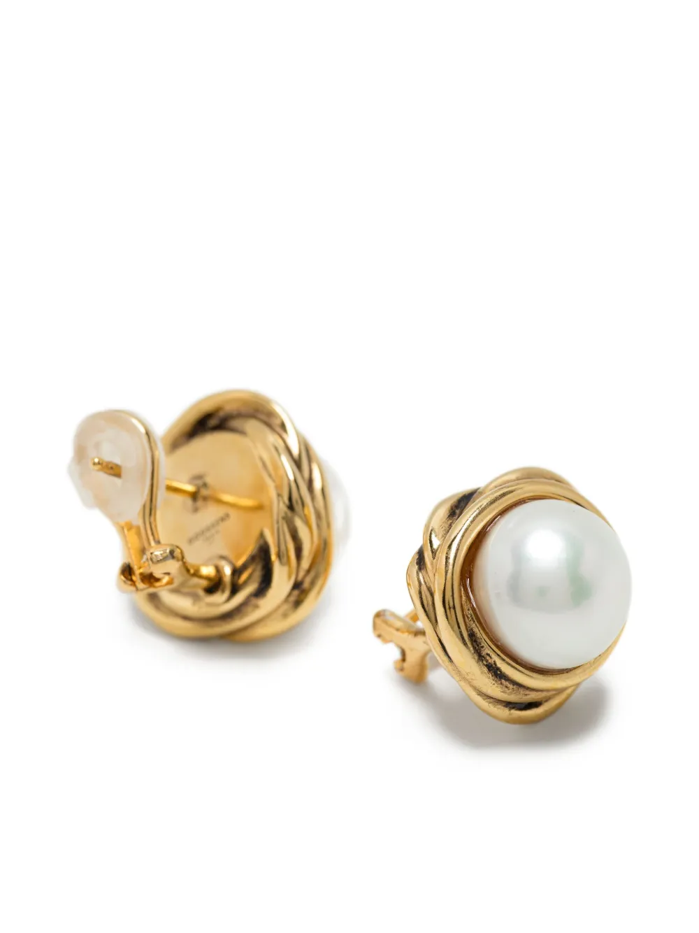 Goossens Riviera Earrings In Gold