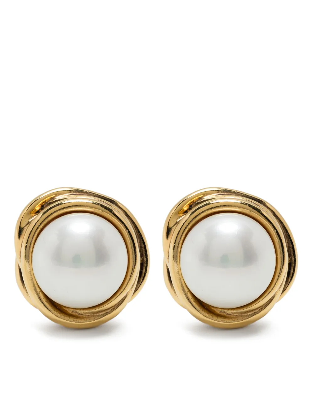 Goossens Riviera Earrings In Gold