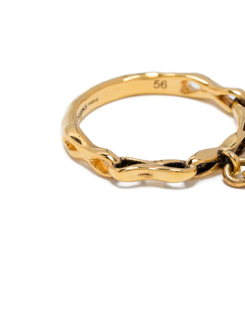 Goossens Riviera Mobile Ring In Gold