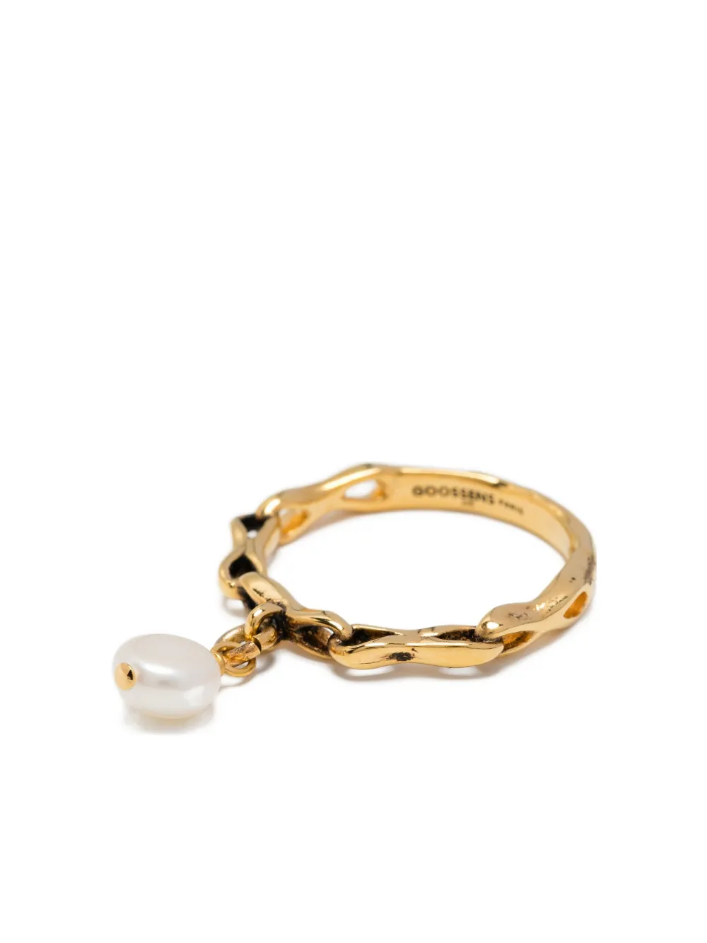 Goossens Riviera Mobile Ring In Gold