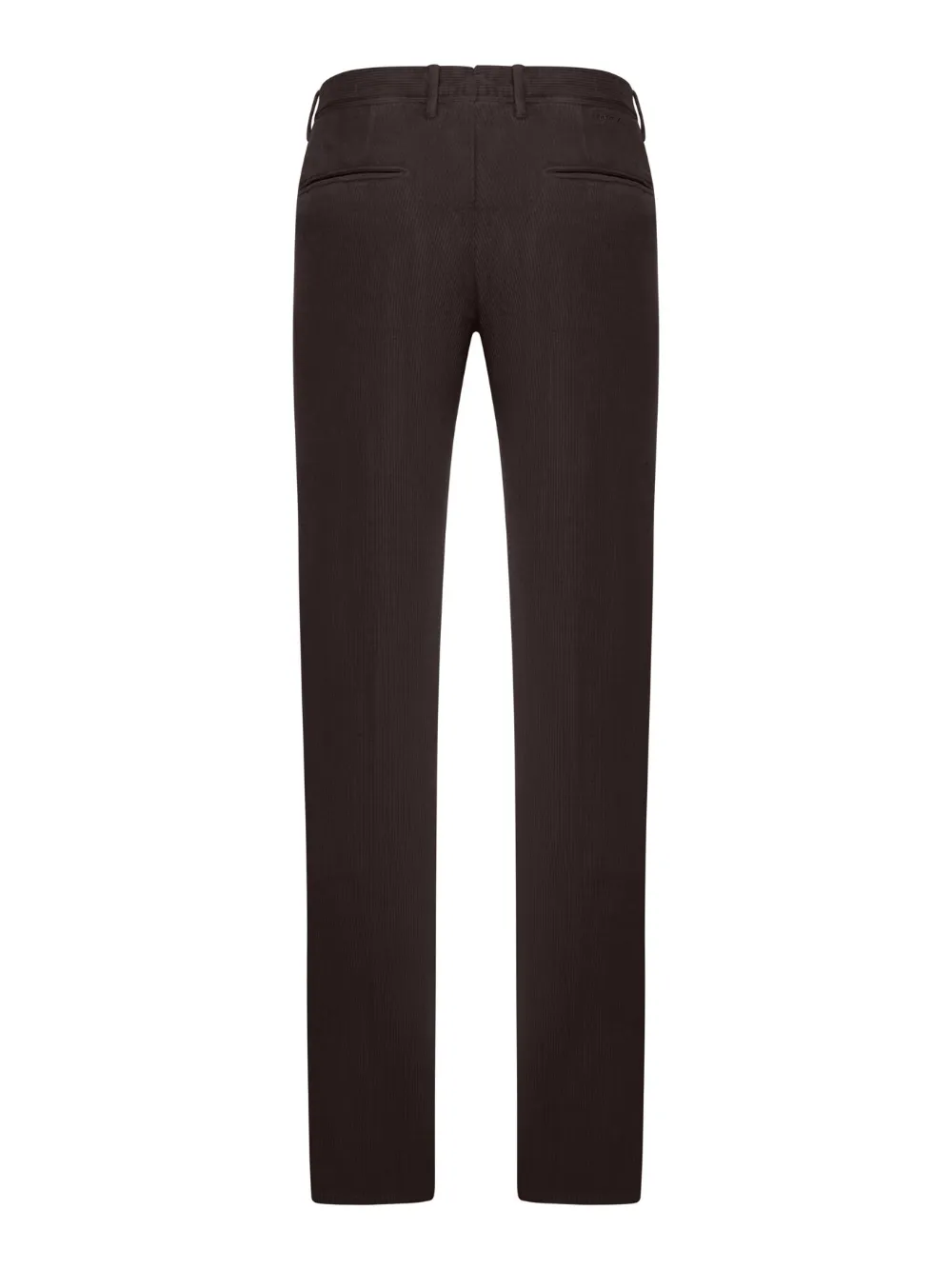 Incotex Geribbelde broek - Bruin