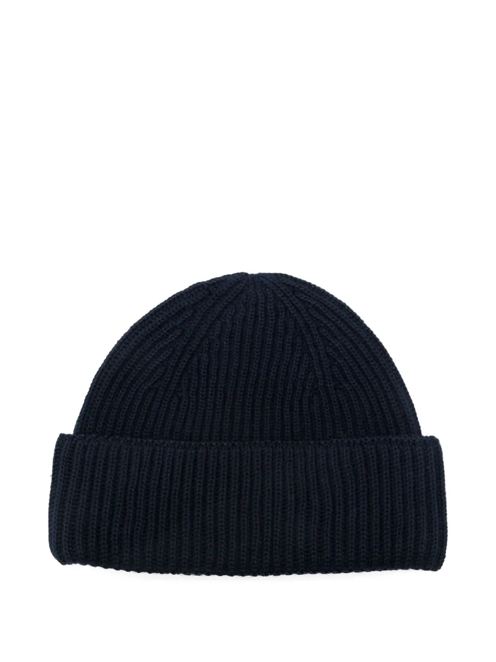 Maison Kitsuné logo-embroidered ribbed beanie | Women | Image 2