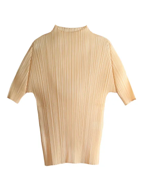 Pleats Please Issey Miyake Lucid Pleats high-neck top