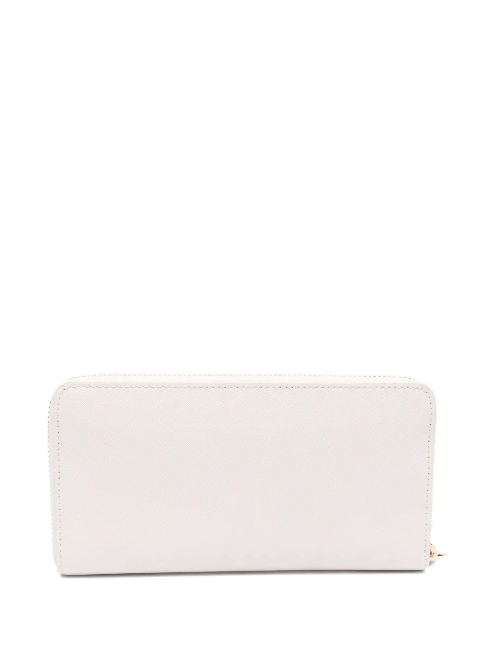 LIU JO embossed-logo zip-around wallet - Roze