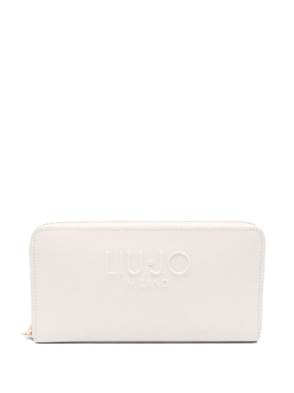 LIU JO embossed-logo zip-around wallet | Pink | Image 1