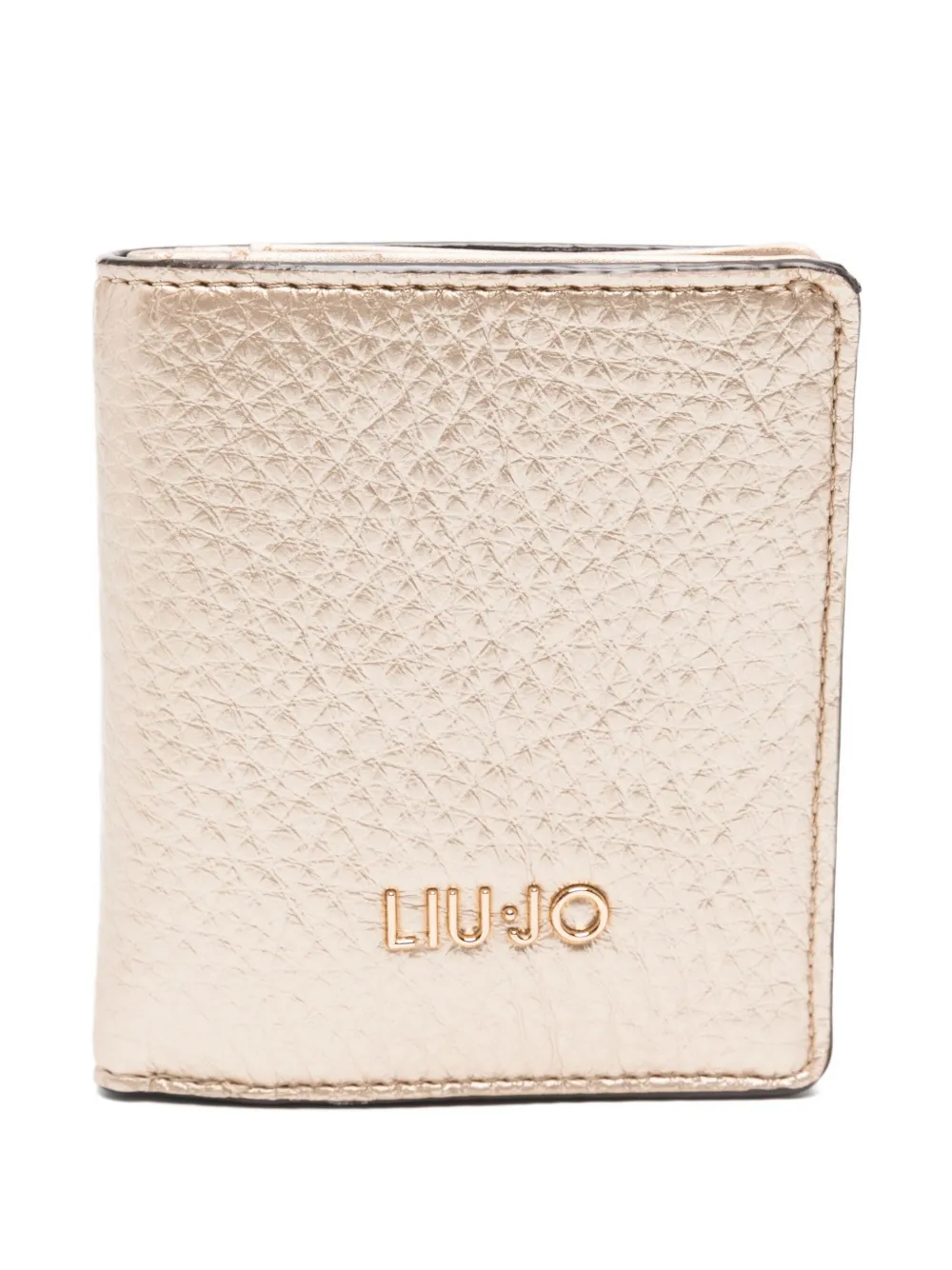 LIU JO logo-plaque wallet | Gold | Image 1