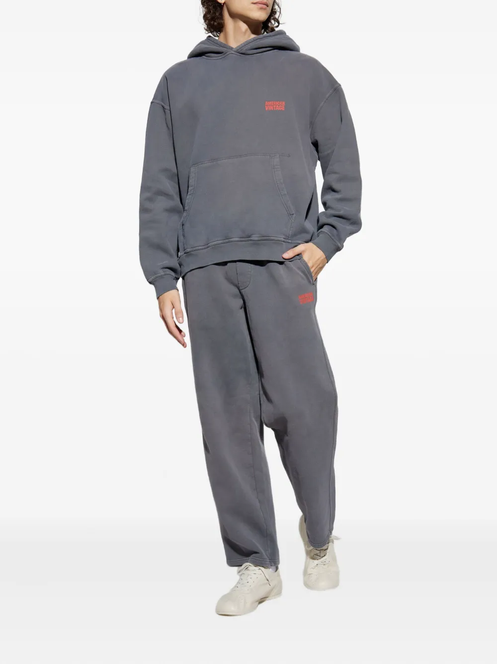 American Vintage drawstring logo trousers | Sweatpants | Image 2
