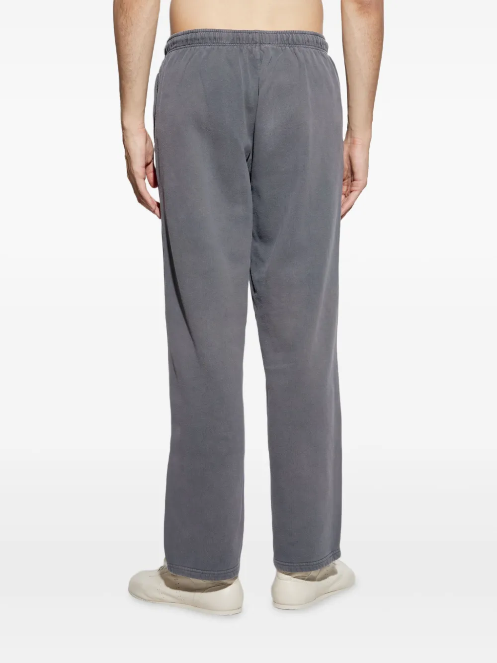 American Vintage Broek met trekkoord en logo Grijs