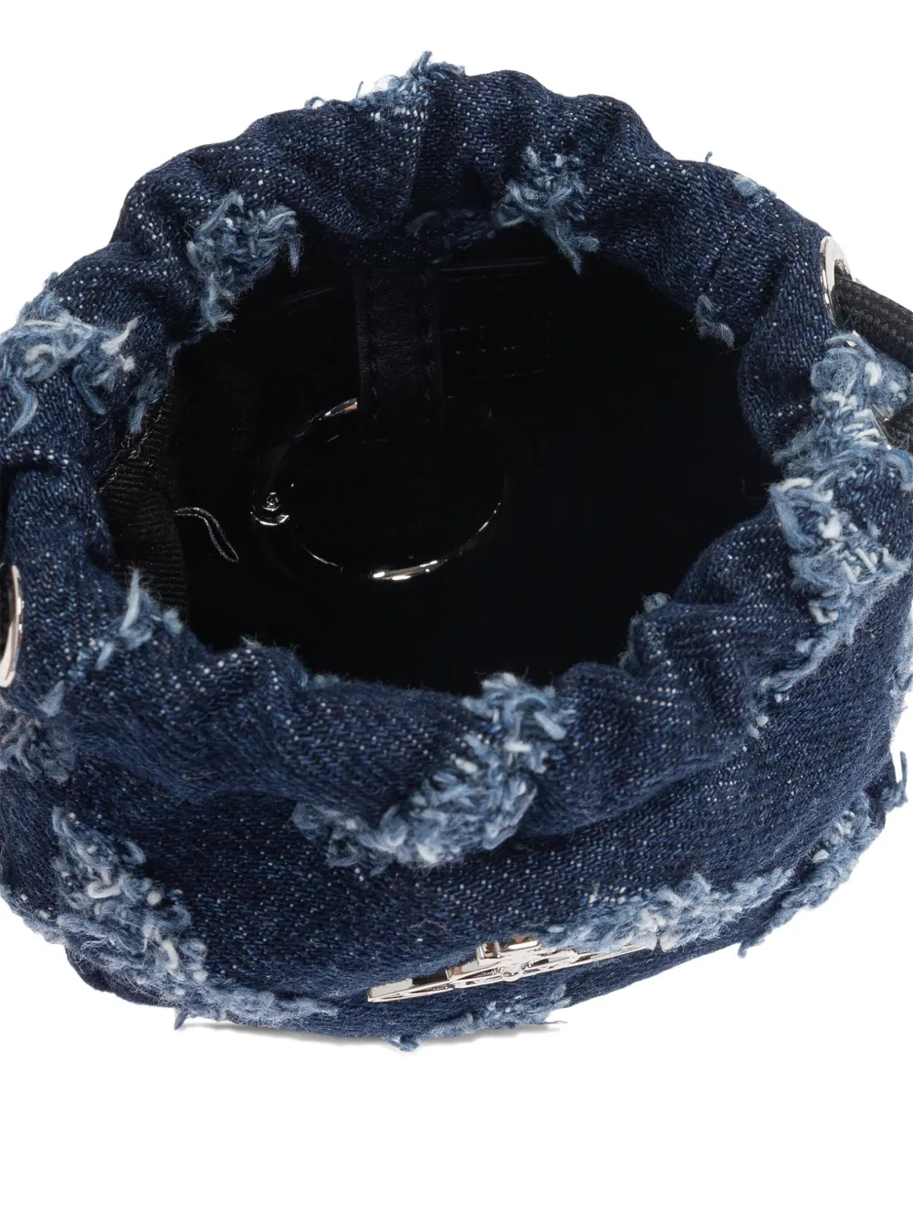 Vivienne Westwood Hilary Orb kleine buidel met trekkoord Blauw