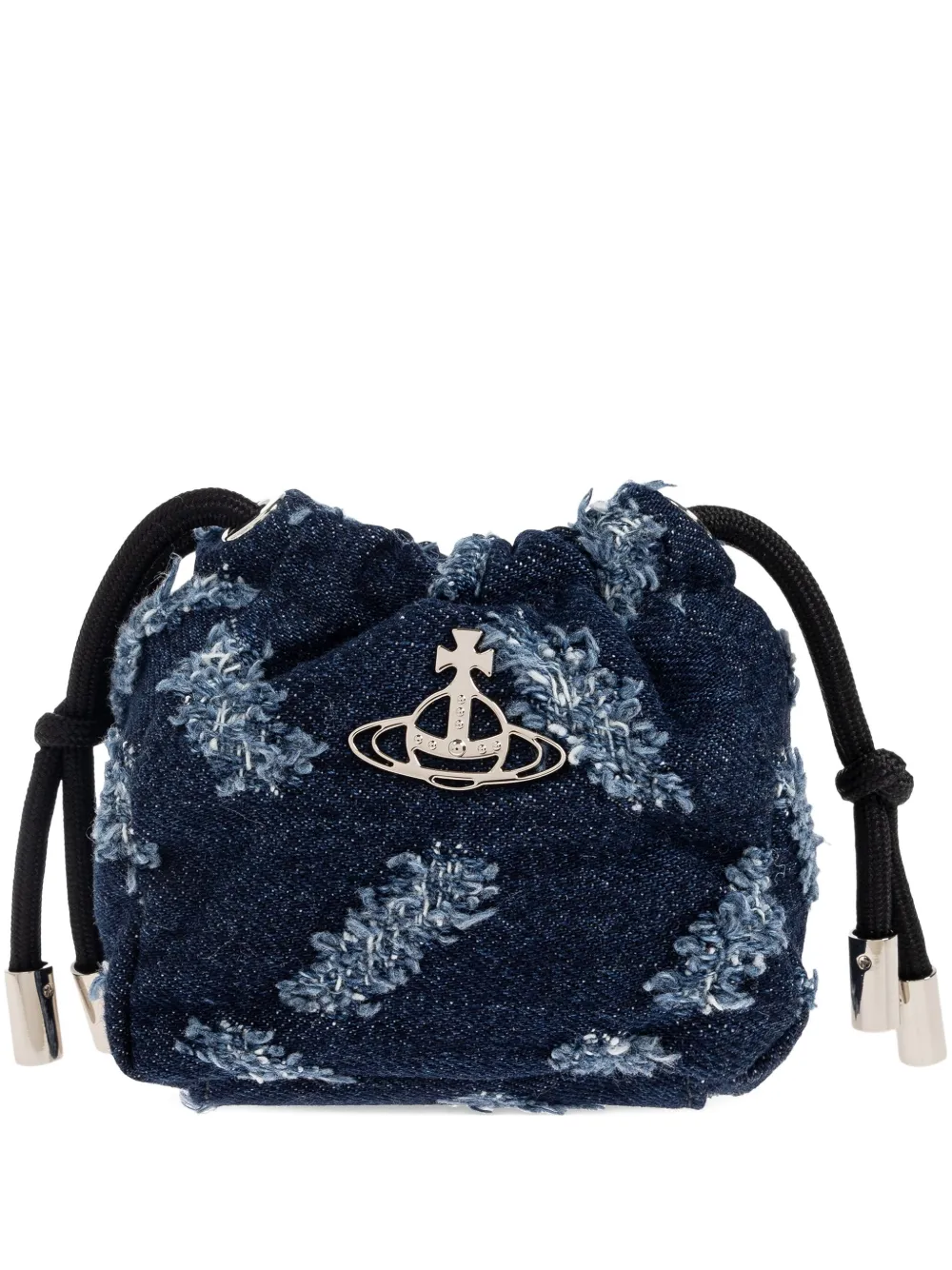 Vivienne Westwood Nano Hilary orb drawstring pouch bag | Blue | Image 1