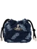 Vivienne Westwood Nano Hilary orb drawstring pouch bag - Blue