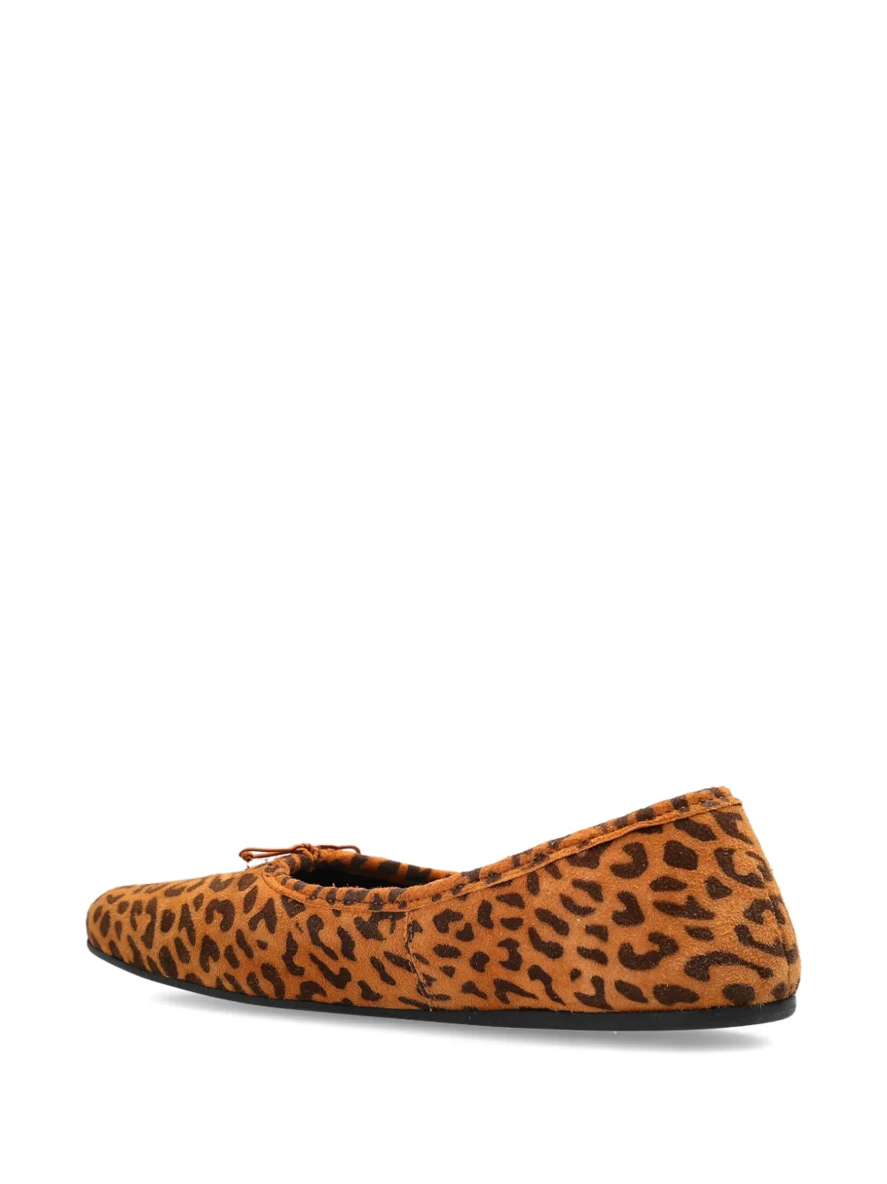Vivienne Westwood Sneakers met luipaardprint en strik Bruin