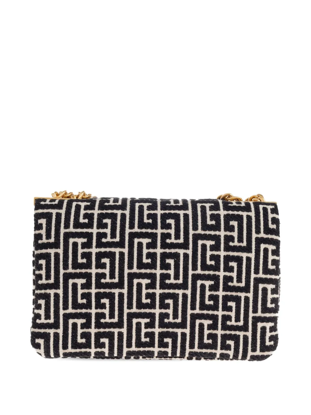 Balmain Small 1945 Soft Tote Bag In Black
