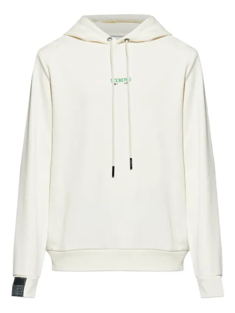 Iceberg hoodie con estampado gráfico y cordones