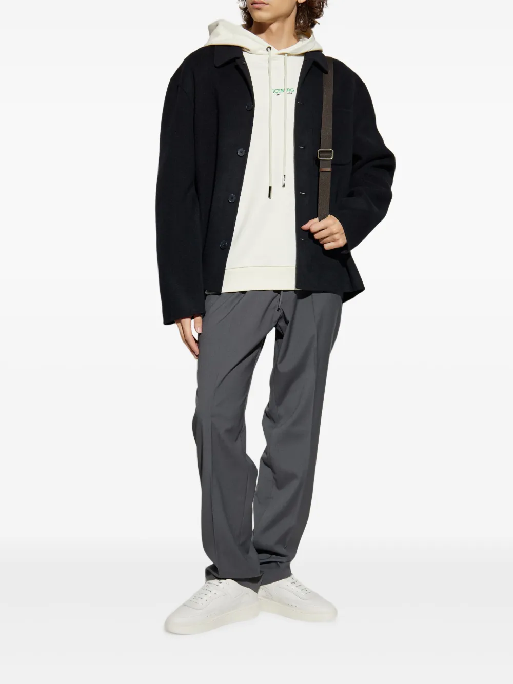 Iceberg graphic-print drawstring hoodie | Hoodies | Image 2