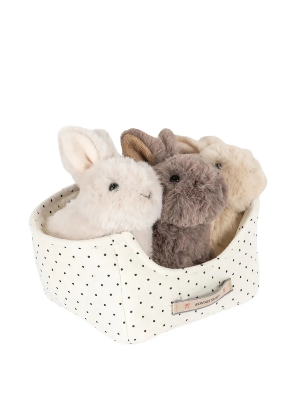 Konges Sløjd Babies' Rabbit-design Toy (pack Of Three) In Multi