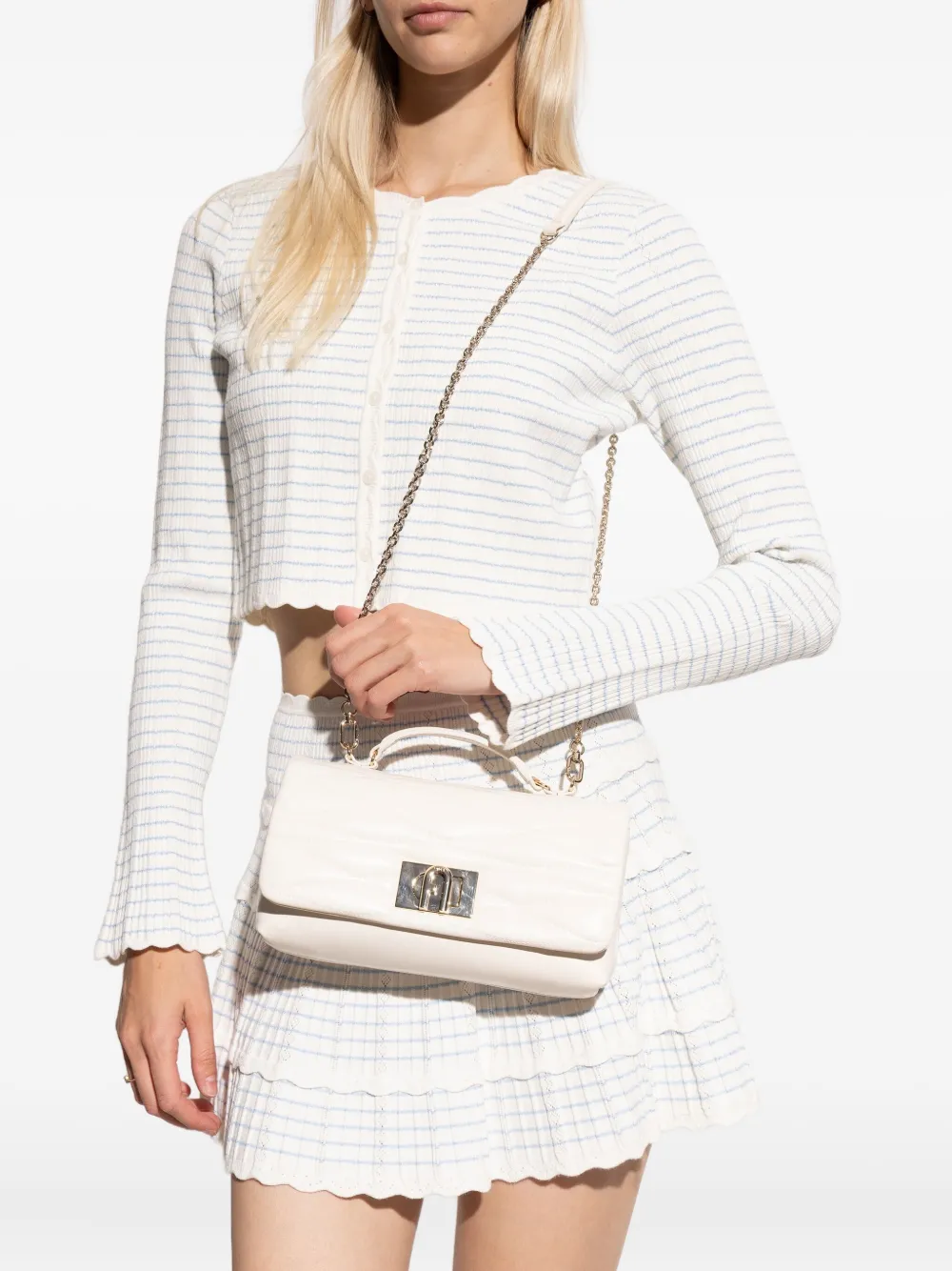 Furla mini 1927 tote bag - Roze