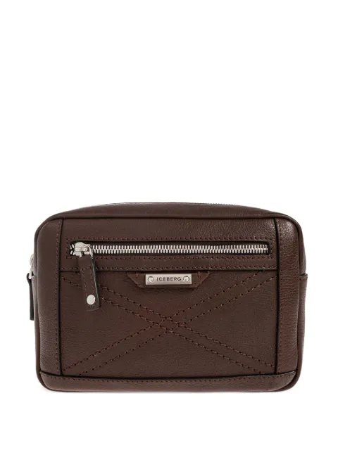 Iceberg leather belt bag