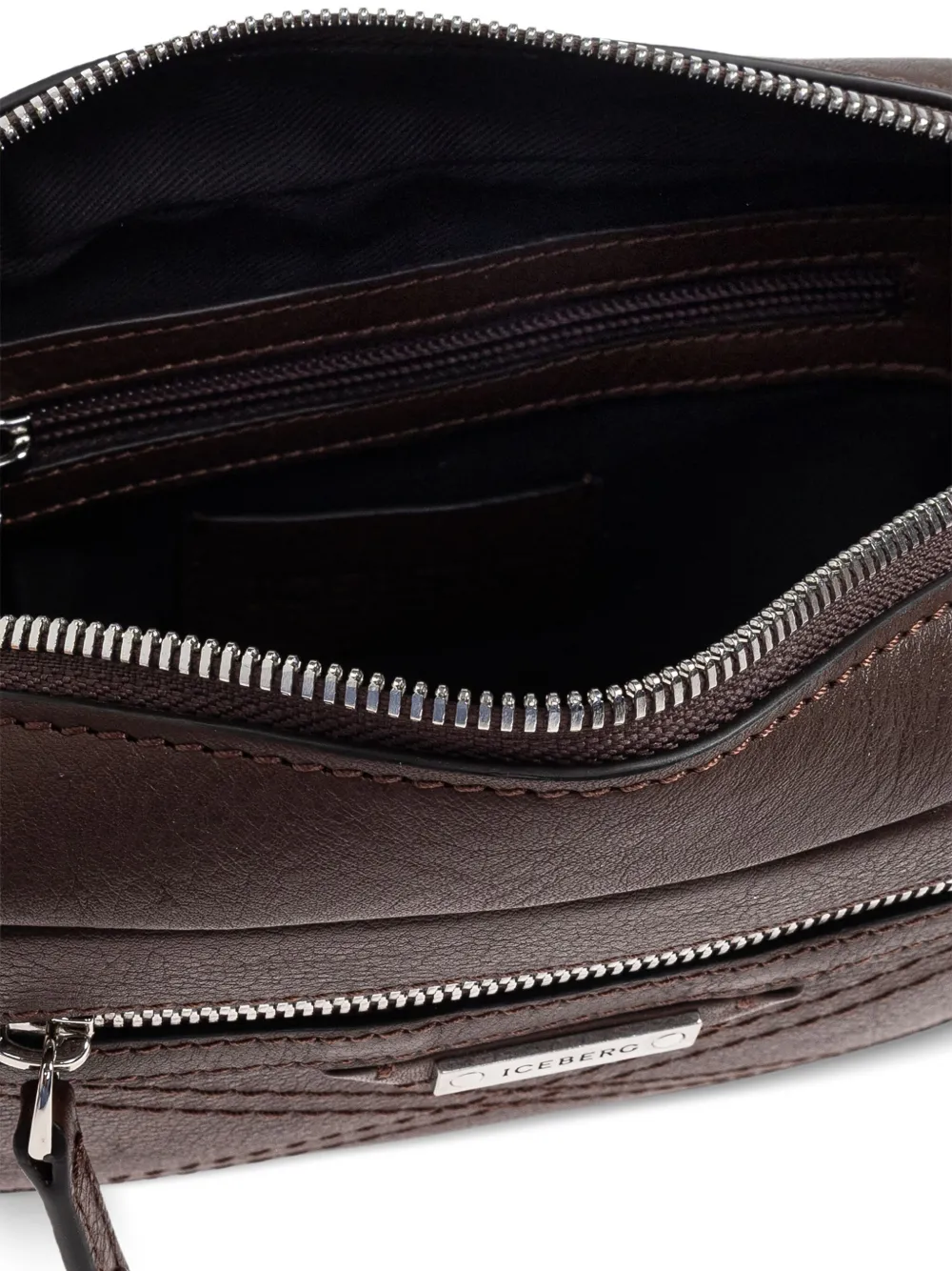 Iceberg Leren heuptas Bruin