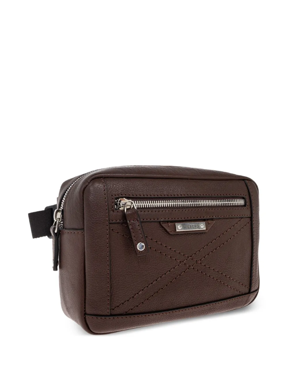 Iceberg Leren heuptas Bruin