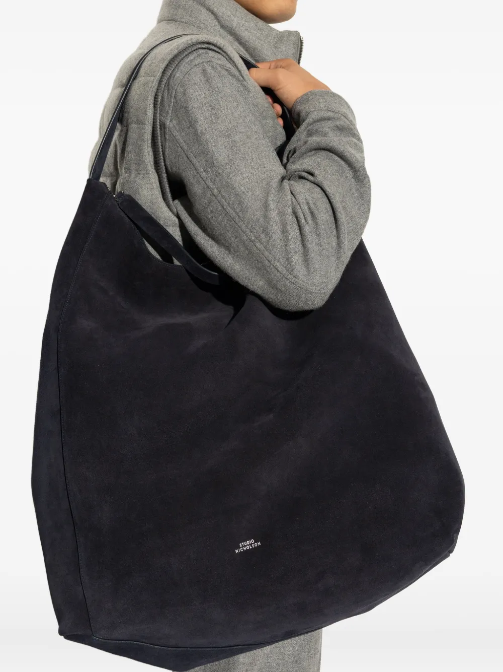Studio Nicholson Type 2 suede tote bag | Men | Image 2