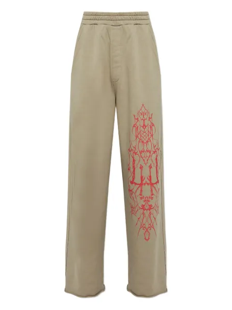 44 LABEL GROUP graphic-print trousers