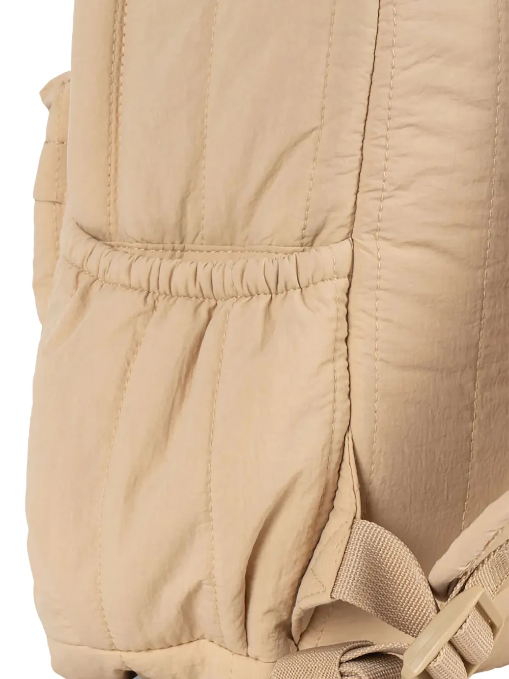 Konges Sløjd Juno gewatteerde rugzak verfraaid met pailletten Beige