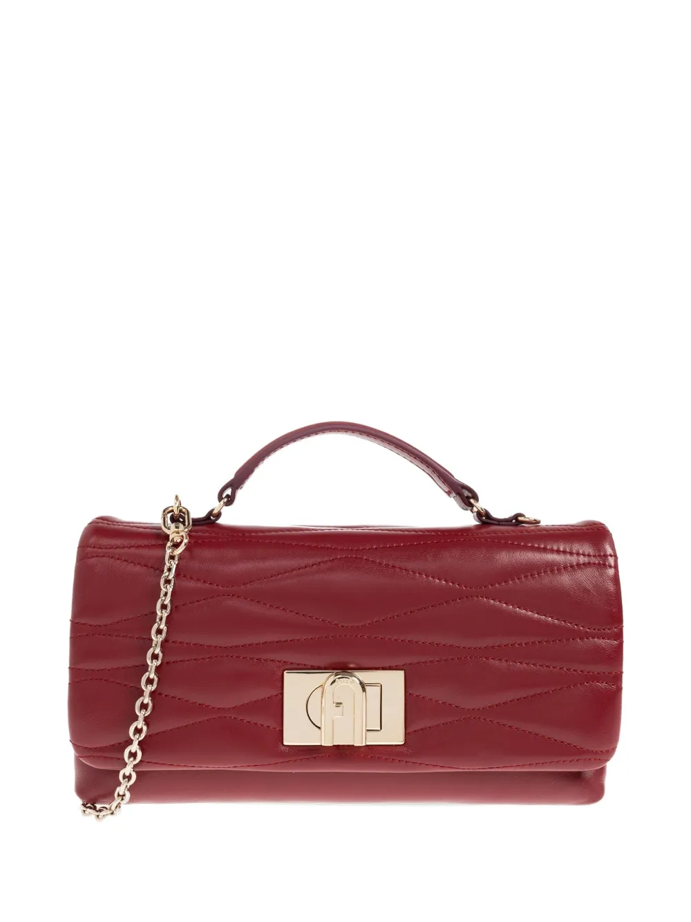 Furla Mini 1927 Tote Bag In Red