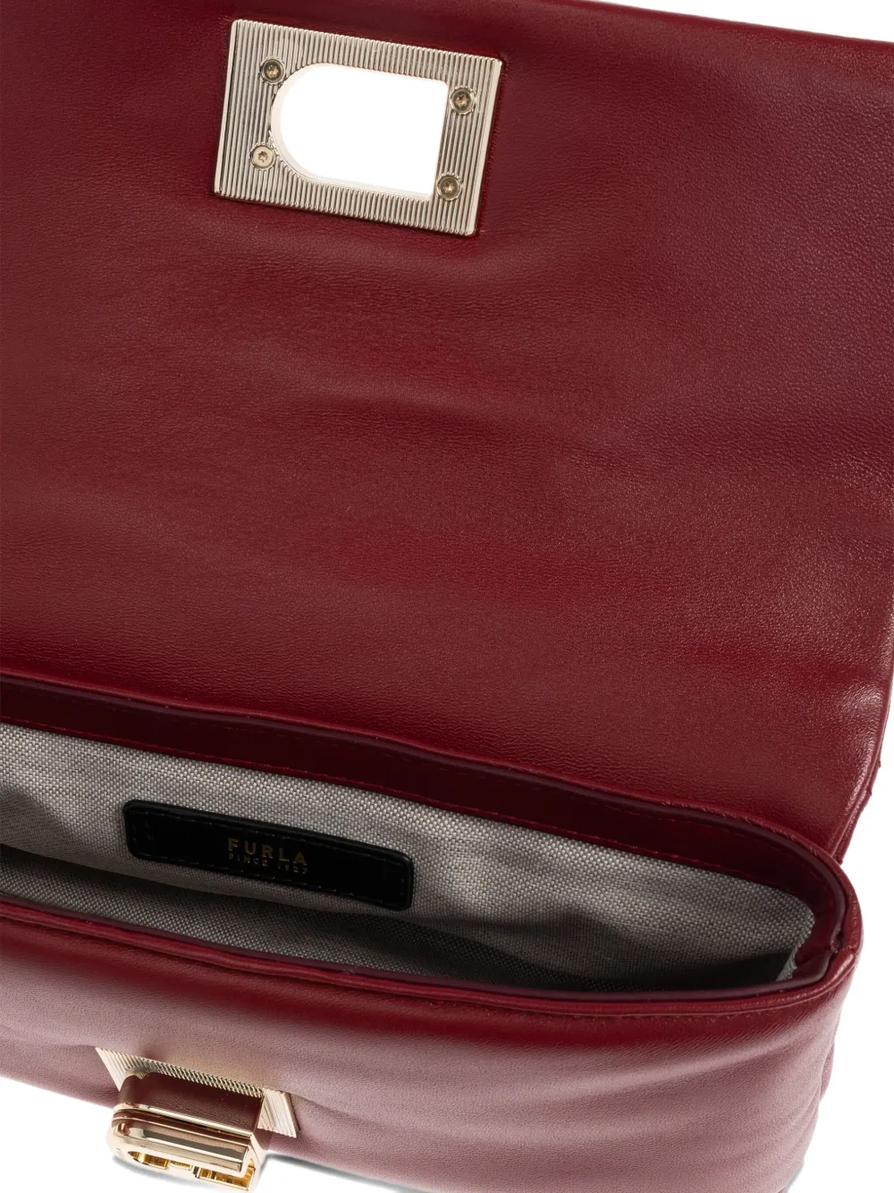 Furla Mini 1927 Tote Bag In Red