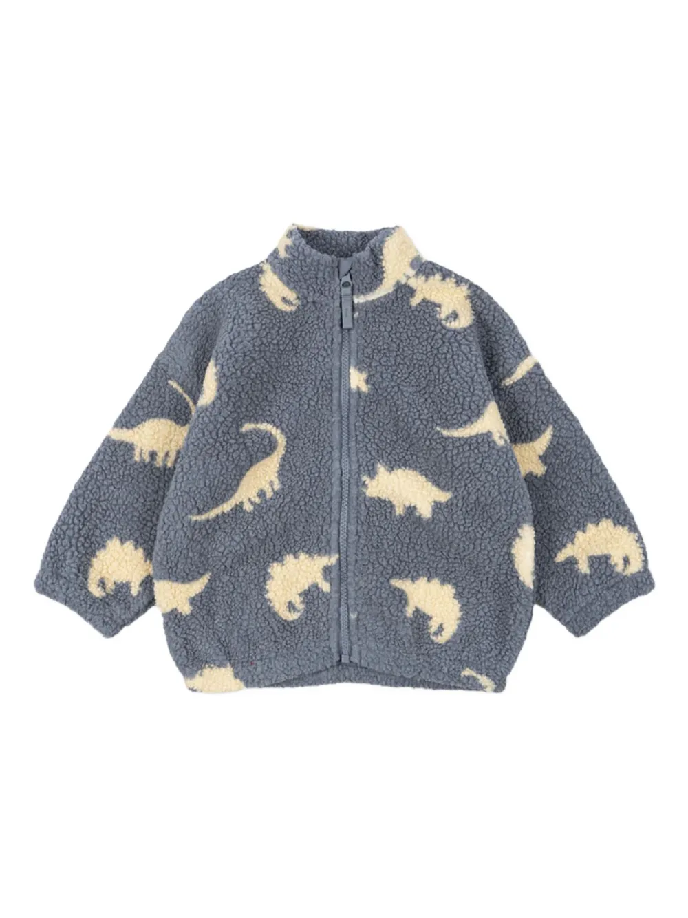 Konges Sløjd Jody Teddy dinosaur-pattern jacket | Grey | Image 1