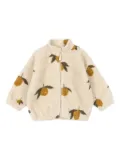 Konges Sløjd Jody Teddy lemon-pattern jacket - Neutrals