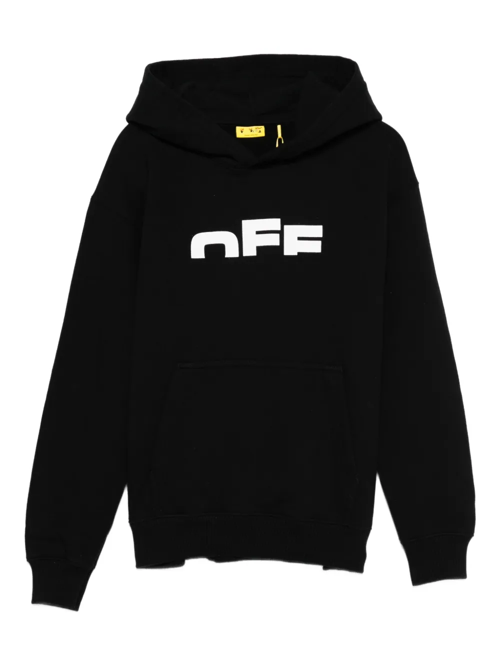 Off-White Kids logo-print hoodie - ブラック Off-White Kids logo-print hoodie - ブラック