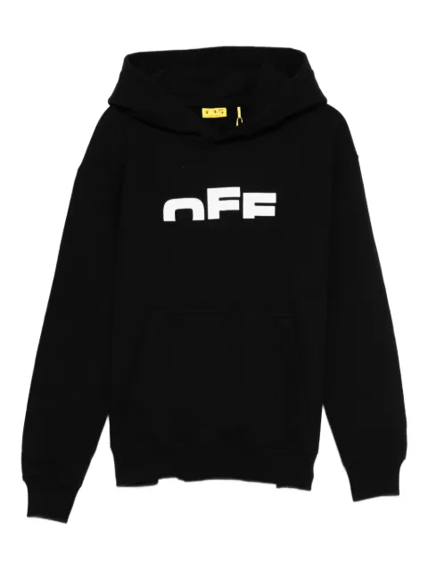 Off-White Kids hoodie con logo estampado