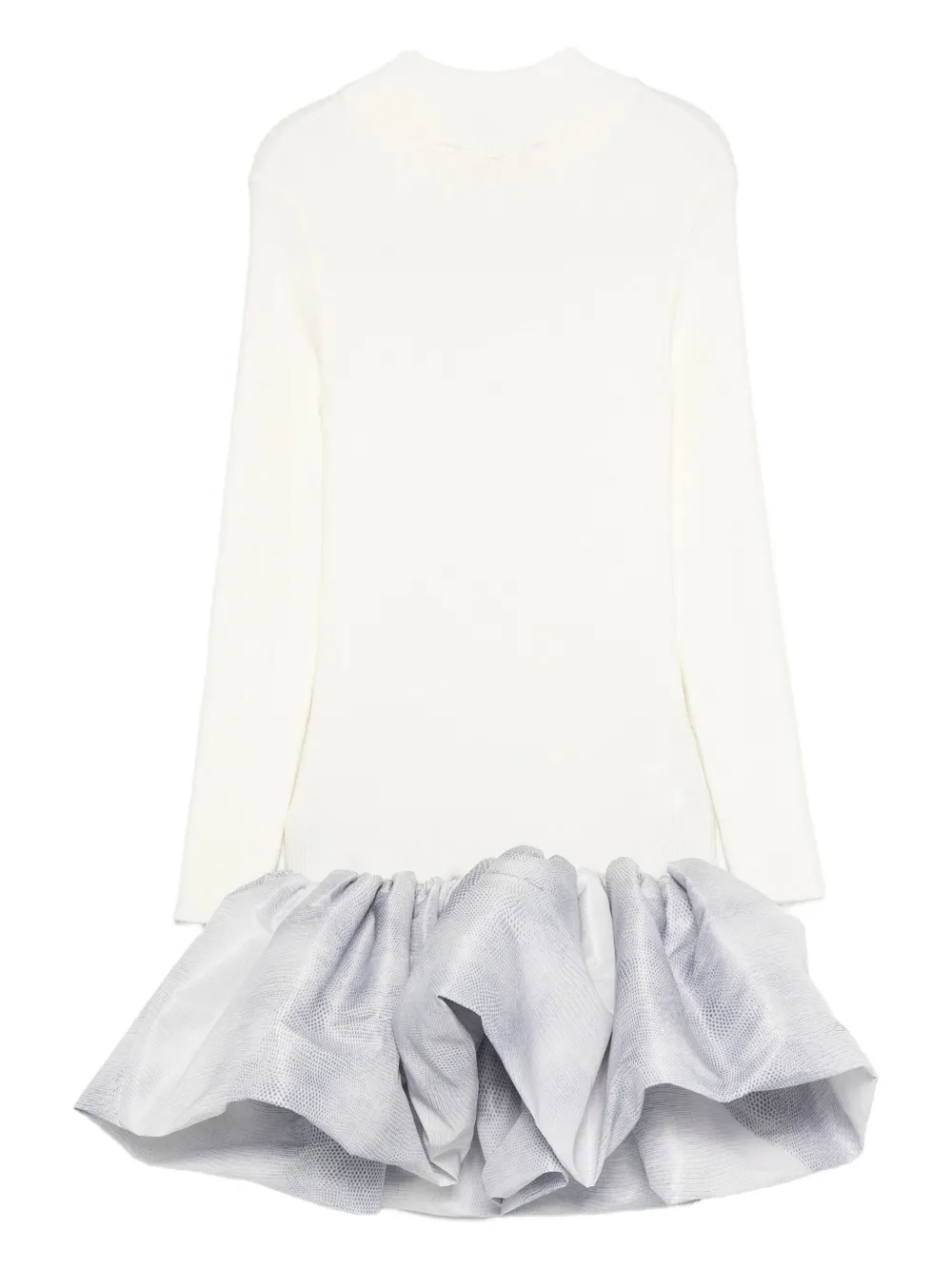 Elisabetta Franchi Kids ruffled-hem mini dress | Girls Knitted Dresses | Image 2
