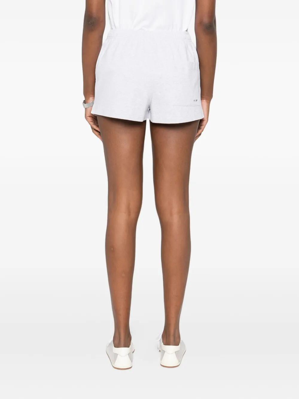 Sporty & Rich Shorts met geborduurd logo Grijs
