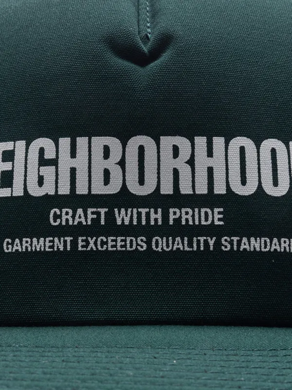 Neighborhood ロゴ キャップ | グリーン | FARFETCH JP