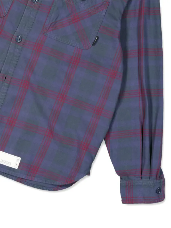 トップス NEIGHBORHOOD SAVAGE TARTAN CHECK SHIRT Neighborhood Savage Tartan-Check Shirt in Blue for Men | Lyst UK